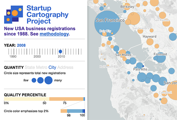 Startup Cartography Project